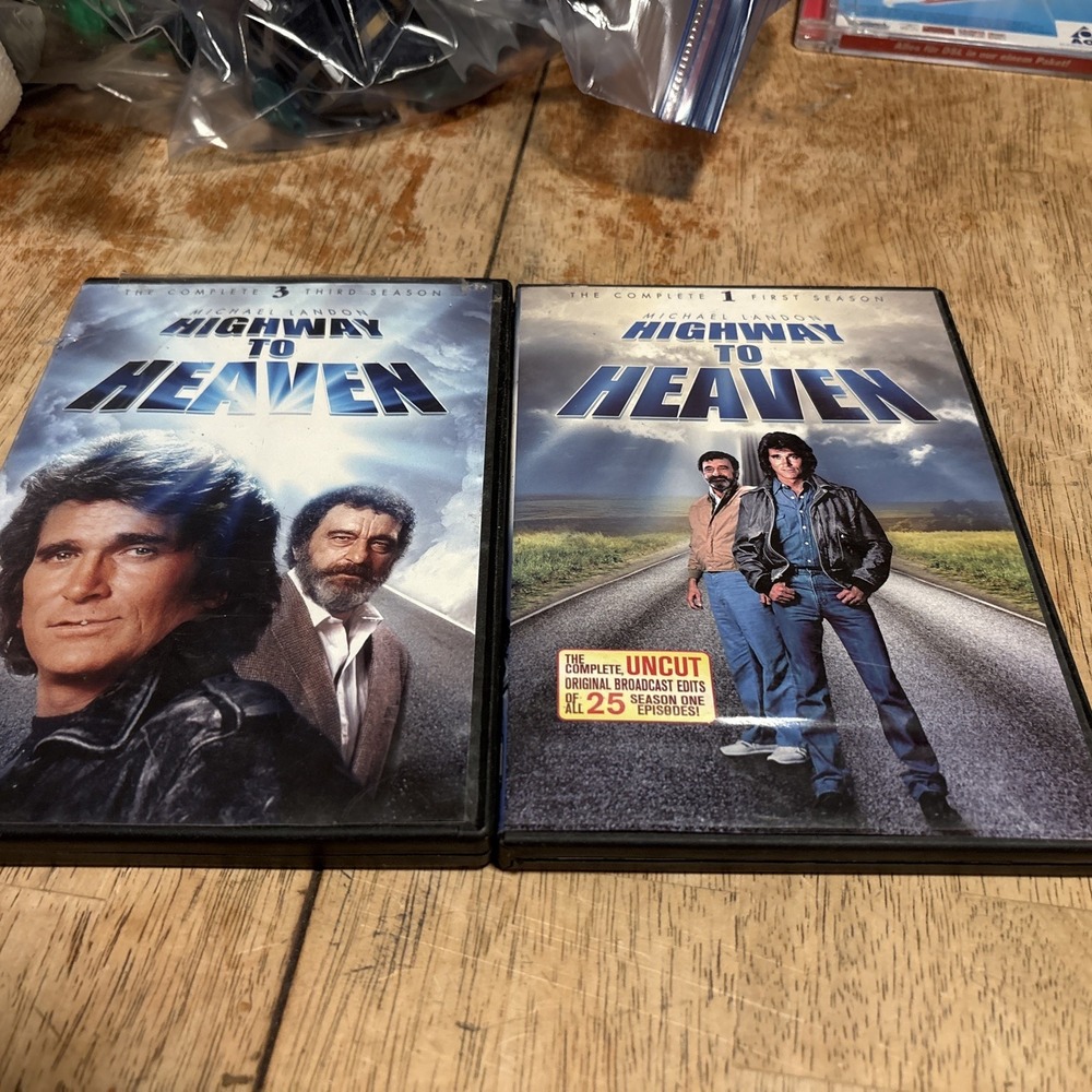 Highway To Heaven Complete First & Third Season DVD Lot Michael Landon TV Series